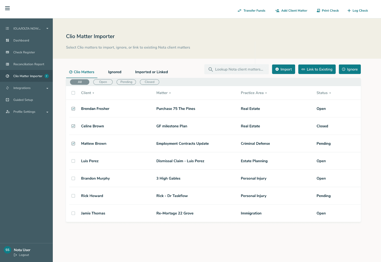 Clio Client Matters - Clio Matters All – 3@2x